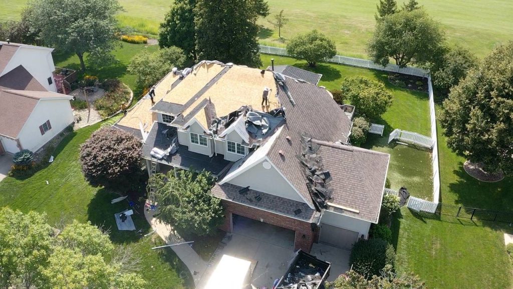 Roof replacement in Aurora IL by Cupples Construction — licensed local roofing contractors
